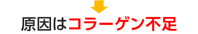 大人の毛穴が目立つ原因2：加齢によるたるみ型毛穴